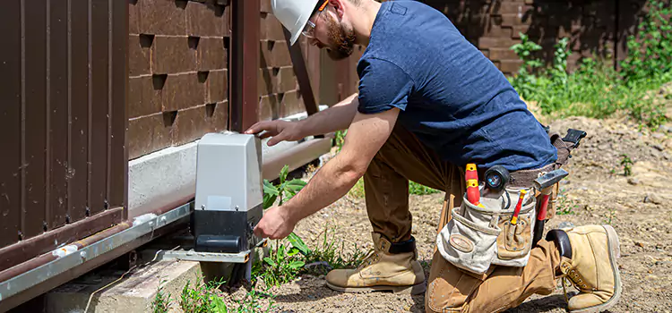 Electric Driveway Gate Installation Wheaton